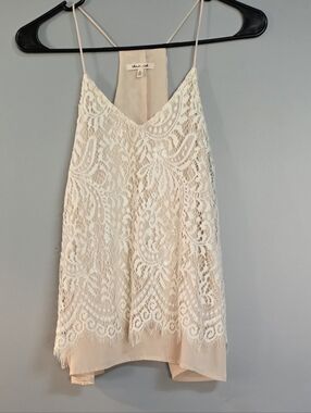 bleuh ciel Ivory Lace Camisole